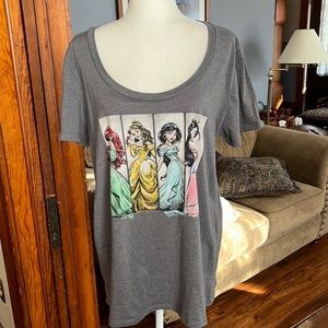 Disney Teeshirt Gray Sz M